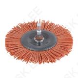 Ketashari trellile 100x10mm nailon kuuskant 1/4" sabaga /punane