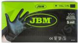 Nitriilkindad "nitrile standard" m. 100tk 5.0mil must jbm