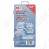 Splint Pin Assortment | Ø 1.6 - 4.0 mm | 555 pcs.