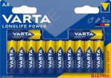 Varta PATAREI 4906 LL POWER LR06 AA 8+4TK