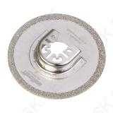 Diamond-Coated Blade “PRO”, universal receptacle ø 80 mm, cement joints, mortar residue