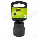 1/2" LÖÖKPADRUN LÜHIKE 19MM. CR-MO. RIPUTUSPAKEND JBM