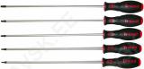 5-OS. EKSTRAPIKKADE (300MM) TORX KRUVIKEERAJATE KOMPL. T15-T30. 2K-NONSLIP TRIUMF