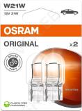 12V T20 PIRN 21W W3X16D W21W ORIGINAL BLISTER 2TK OSRAM