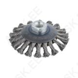 Steel Wire Cup Brush Ø100mm thread M14, twisted