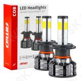 LED esitule pirnid 2tk H7 ventilaatoriga