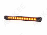 KÜLJETULI LED PIKK KOLLANE TUMEDA KLAASIGA 238X20MM 12/24V