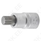 Bit Socket | 12.5 mm (1/2") Drive | Spline (for XZN) M14