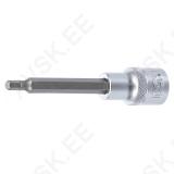 Bit Socket | length 100 mm | 12.5 mm (1/2") Drive | internal Hexagon 5 mm