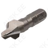 Countersink 4 - 10 mm, 3 cutting edges, hexagonal shank