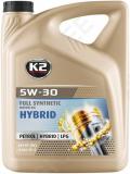 K2 hybrid 5w30 full synthetic api sp 5l (täissünt.)