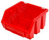 Plastkarp Ergobox 1 punane 115x112,8x74,5 mm