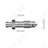 Õhutuskruvi M3/8X24 L=36,6 sw1