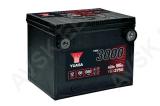 YUASA 12V 66Ah 660A SMF 230X179X185 +/-