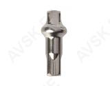 Kodaranippel Sapim 1.8mm, alu, hõbe
