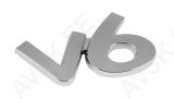 Kroomitud dekoratiivkleebis "v6"