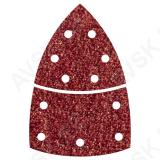 Easy-Fix Sanding Sheets, Delta 95mm + base sanding sheet, 10 pcs