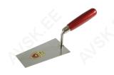 Square Trowel 160mm, Stainless Steel