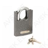 Padlock APECS PD-44-60, steel, 3 keys, blister pack