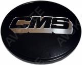 Cms kapsel. must. hõbedane logo. 64.5mm