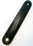 Vasak vänt SunRace CAM500 175mm, must