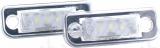 Numbrituli led mercedes benz w211. w201. w219. r171 canbus 2tk m-tech