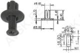 TÜÜBEL POLSTRILE 8MM 1TK DOBMAR