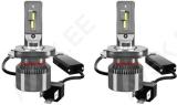 12V H4 LED PIRNIDE KOMPLEKT 13/13W 700/1000LM P43T 6000K 2TK