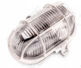 230V PLAFOON/VALGUSTI SOMA PLASTIK OVAAL KLAASKUPLIGA VALGE E27 MAX60W IP44 KOBI