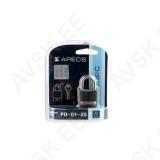 Padlock APECS PD-01-25, 3 keys, BLISTER