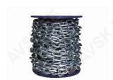 Galvanized Steel Chain Ø 4mm, 25m on Reel