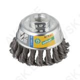 Steel Wire Cup Brush Ø75mm M14, twisted