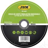 MONOKRISTALL ALUMIINIUMOKSIID LÕIKEKETAS ROOSTEVABA/INOX TERASELE 115X1MM JBM