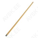 Wooden handle 130 cm for float (e.g. 288060), with M18 internal thread